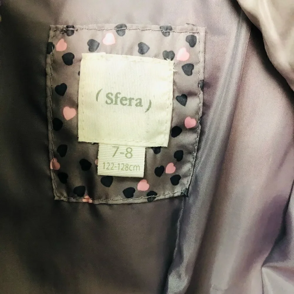 Sfera Girls’ Mini-hearts Puffer Jacket‎